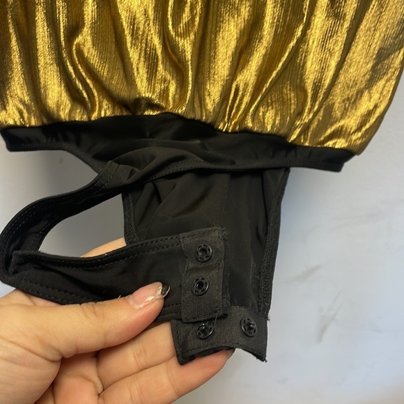 Amanda Uprichard gold bodysuit - Picture 7 of 8